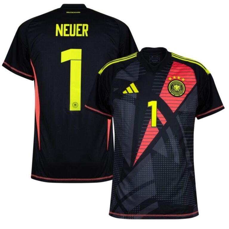 Deutschland Manuel Neuer 1 Torwart Trikot EM 2024