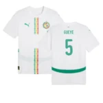 Senegal Idrissa Gueye 5 Home Trikot 2024-2025