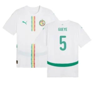 Senegal Idrissa Gueye 5 Home Trikot 2024-2025