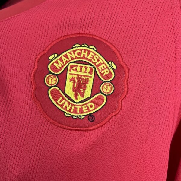 Manchester United Cristiano Ronaldo 7 Retro Langarm Home Trikot 2007-2008