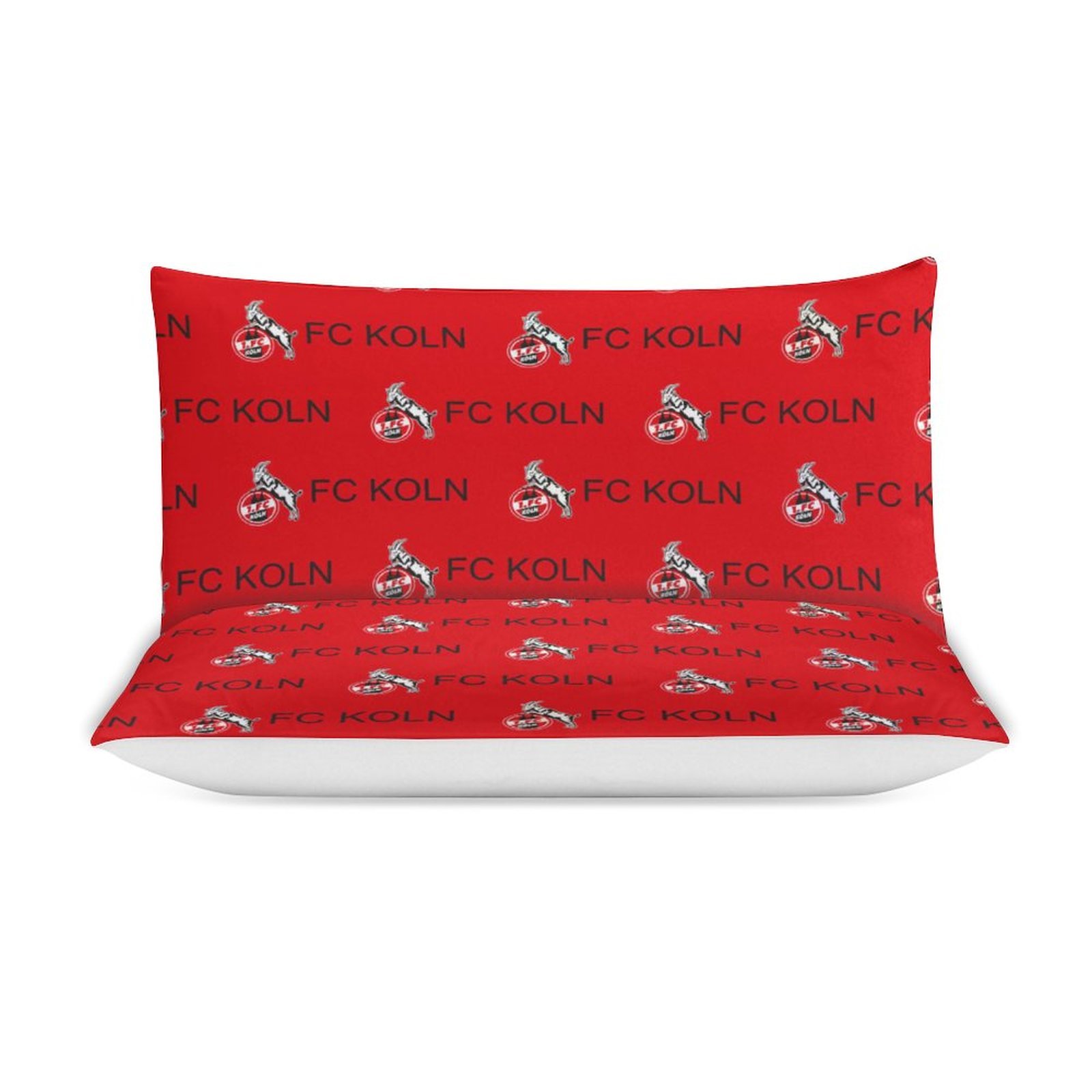 FC Köln Bettwäscheset 3 Stück Kinder Erwachsene Steppdeckenbezug Steppdeckenbezug Multi Size Laken Set FC Köln Bettwäscheset 3 Stück Kinder Erwachsene Steppdeckenbezug Steppdeckenbezug Multi Size Laken Set