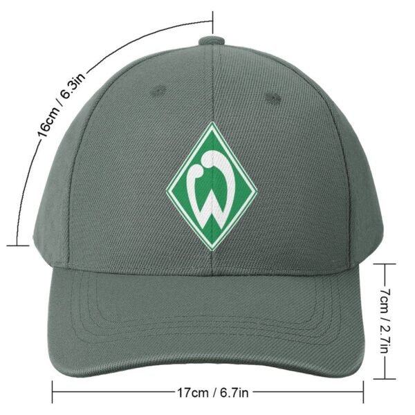 Unisex Werder Bremen Baseball Cap Verstellbar Reine Farbe Baseballkappe Mütze