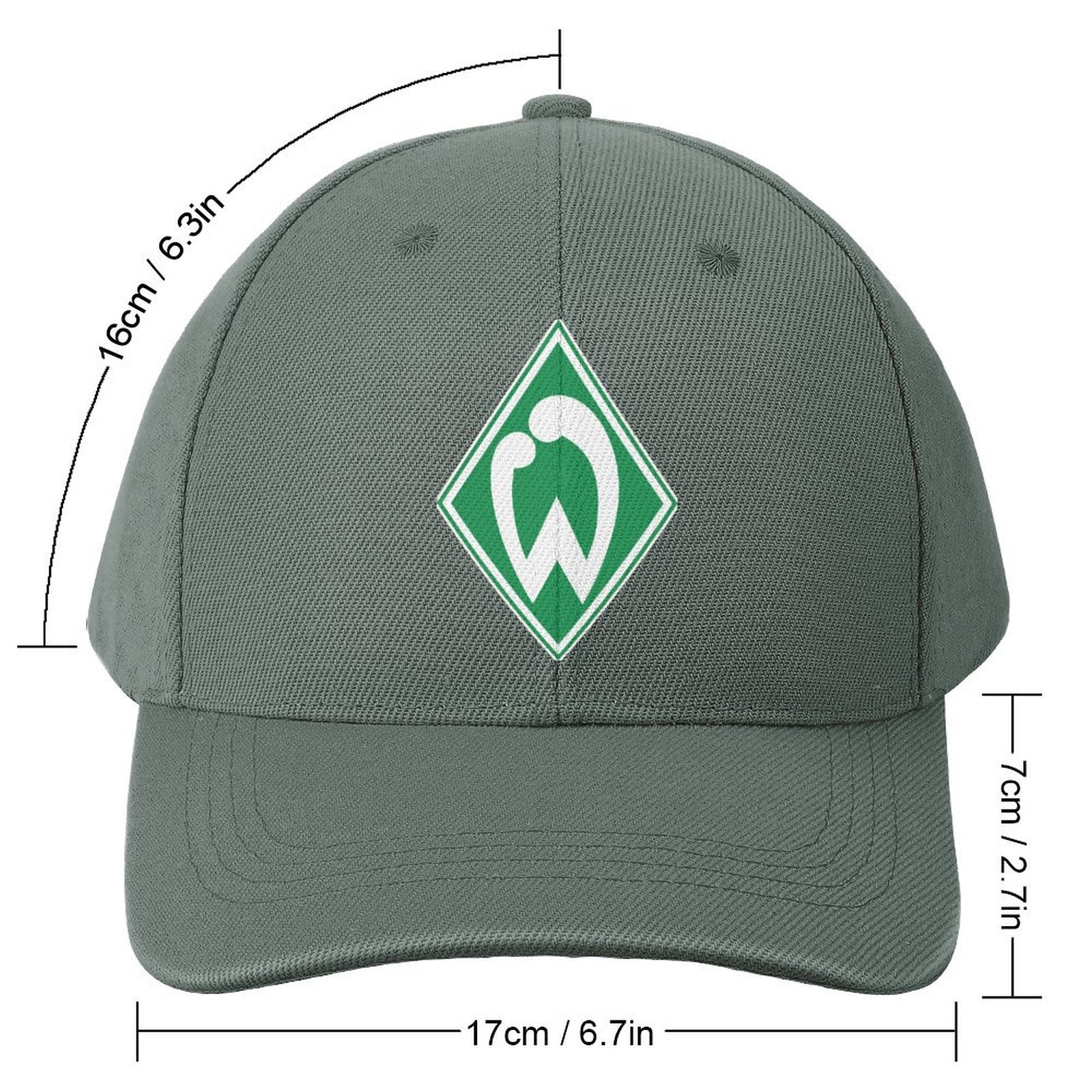Unisex Werder Bremen Baseball Cap Verstellbar Reine Farbe Baseballkappe Mütze Unisex Werder Bremen Baseball Cap Verstellbar Reine Farbe Baseballkappe Mütze