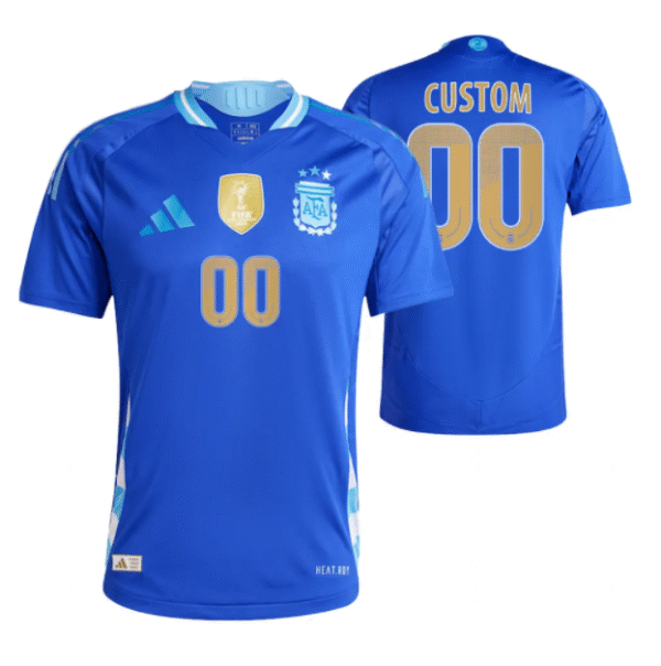 Argentinien Away Trikot 2024-2025 ( Aufdruck Dein Name )