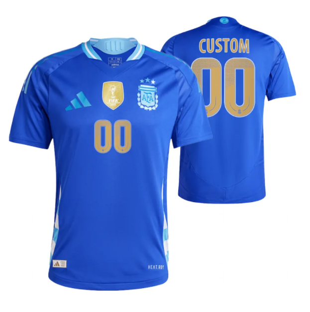 Argentinien Away Trikot 2024-2025 ( Aufdruck Dein Name )