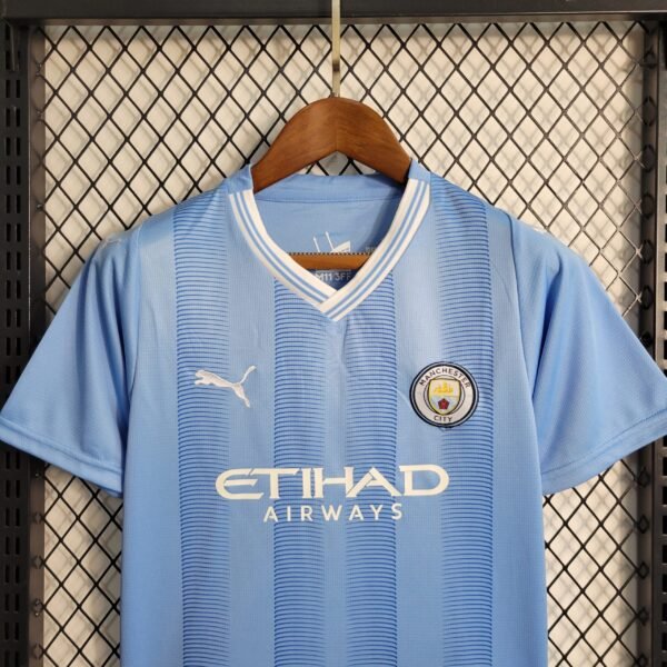 Man City Erling Haaland 9 Heimtrikot Kinder 2023-2024