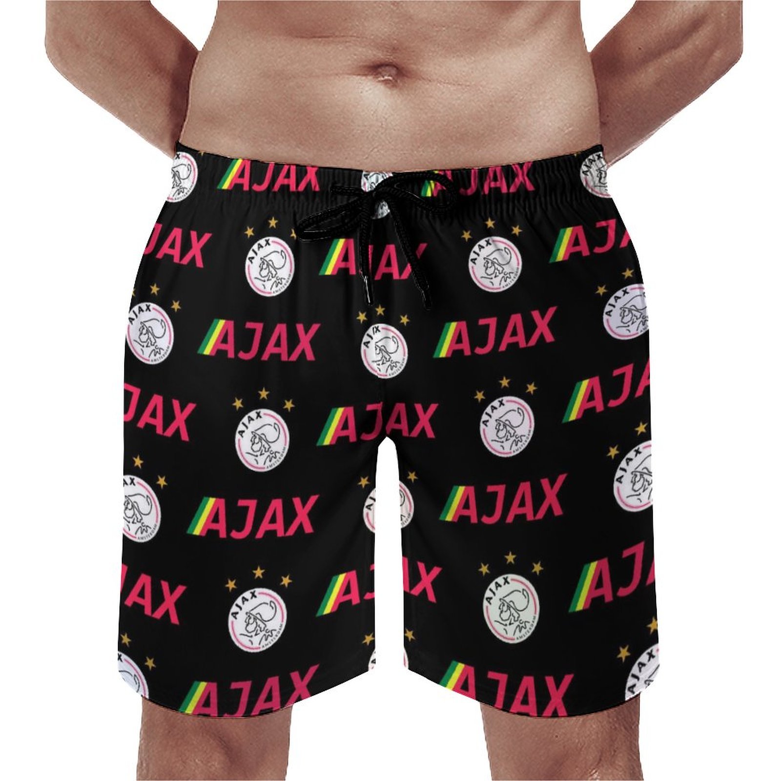 Ajax Staaten Herren Badehose Schnelltrocknende Strandshorts Mit Tasche Kordelzug Shorts Ajax Staaten Herren Badehose Schnelltrocknende Strandshorts Mit Tasche Kordelzug Shorts