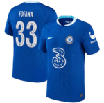 Chelsea FC Wesley Fofana 33 Heimtrikot Kinder 2022-2023 Mit Shorts