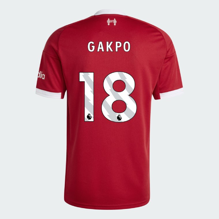 FC Liverpool Cody Gakpo 18 Home Trikot 2025-2026