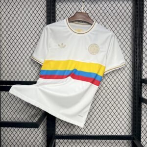 Kolumbien 100-jähriges Jubiläum Sondertrikot 2024-2025 - Weiß