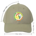 Senegal Baseball Cap Verstellbar Reine Farbe Baseballkappe Mütze