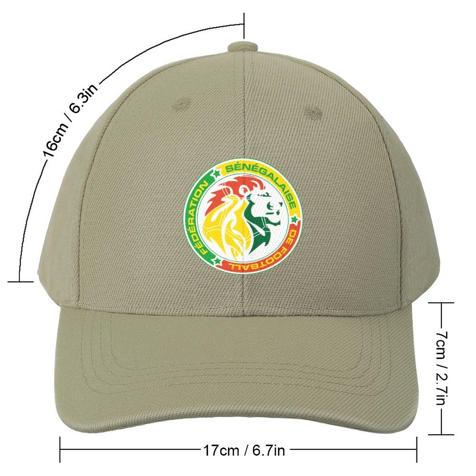 Senegal Baseball Cap Verstellbar Reine Farbe Baseballkappe Mütze Senegal Baseball Cap Verstellbar Reine Farbe Baseballkappe Mütze