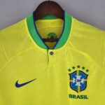 Brasilien Home Trikot WM 2022 ( Aufdruck Dein Name )
