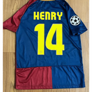 FC Barcelona Thierry Henry 14 Home Retro Trikot 2008-2009