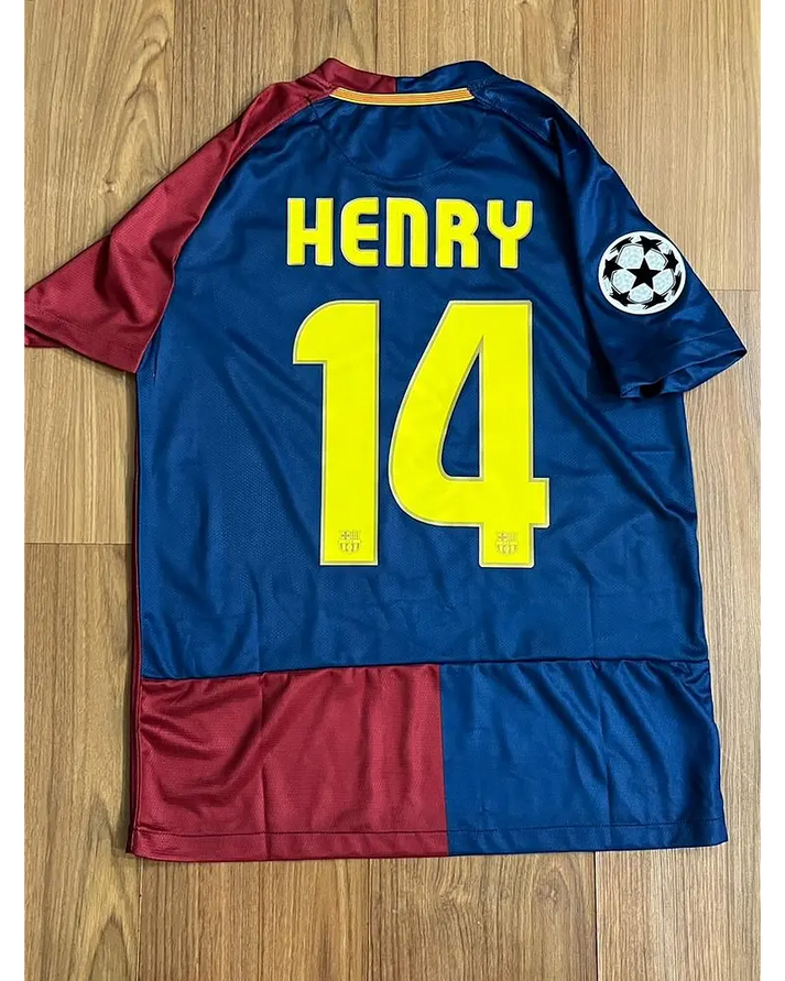 FC Barcelona Thierry Henry 14 Home Retro Trikot 2008-2009