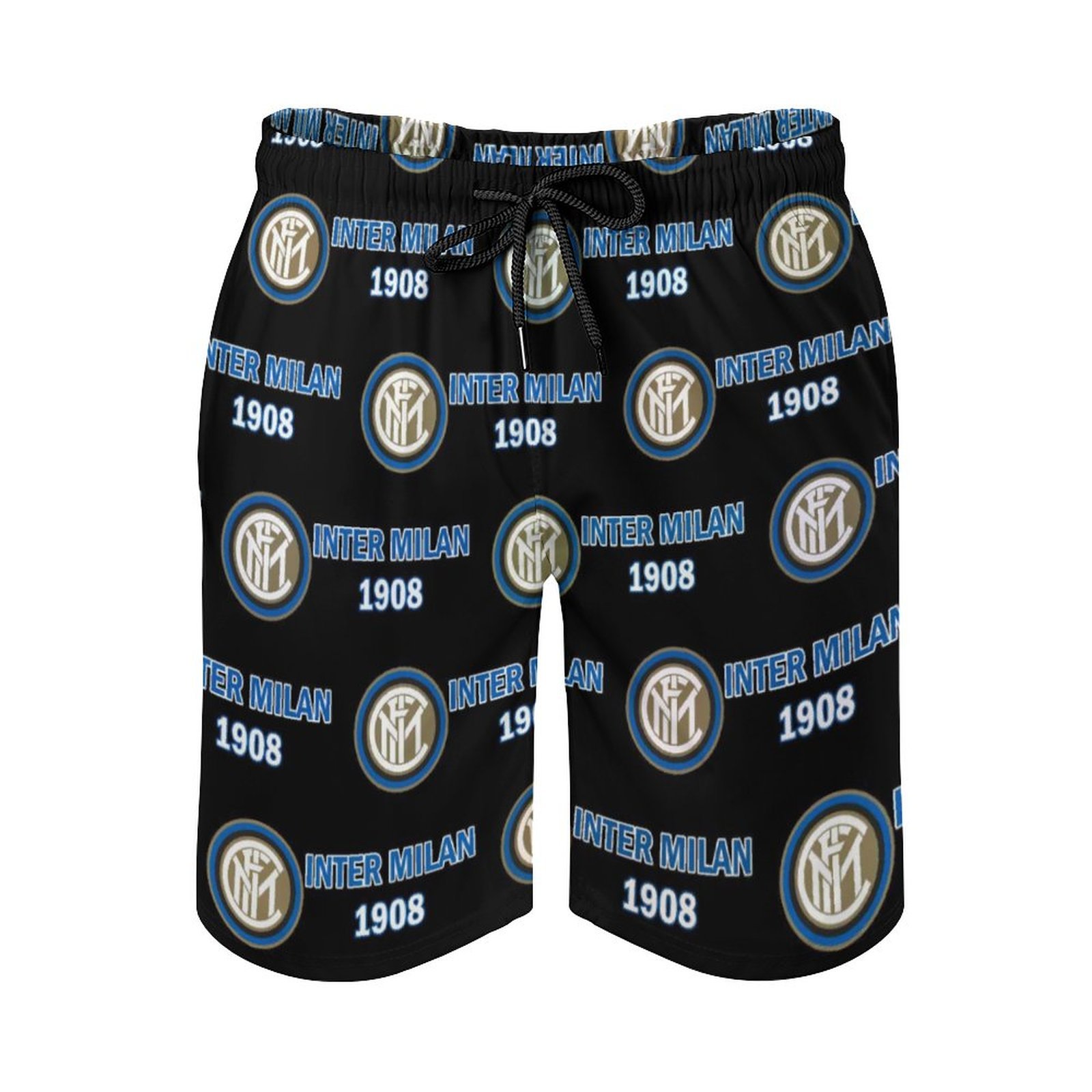 Inter Mailand Herren Badehose Schnelltrocknende Strandshorts Mit Tasche Kordelzug Shorts Inter Mailand Herren Badehose Schnelltrocknende Strandshorts Mit Tasche Kordelzug Shorts