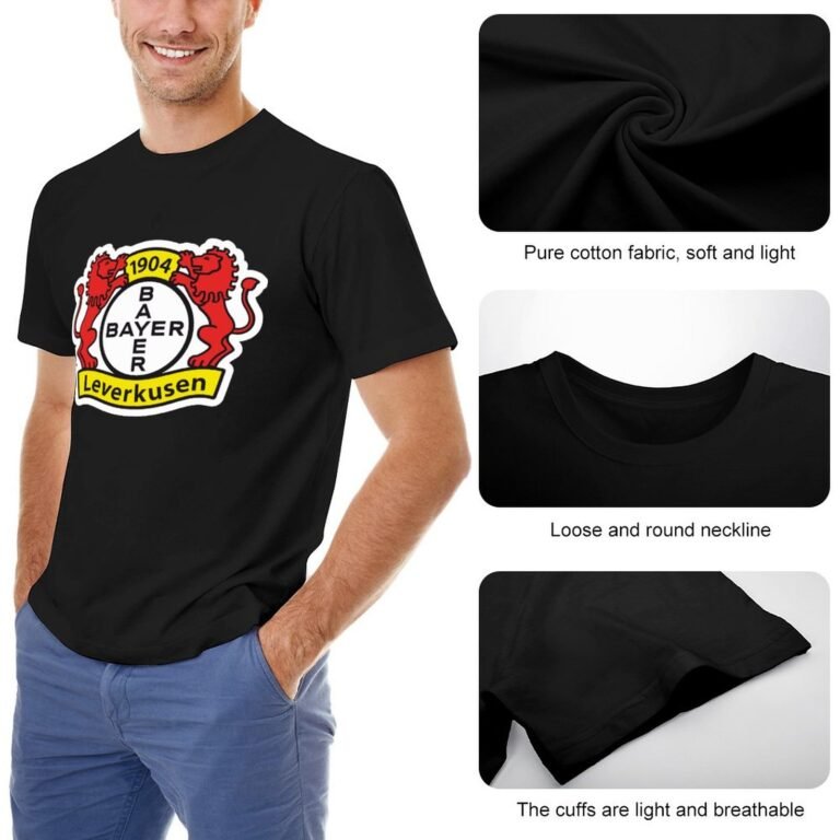 Bayer Leverkusen Core Stretch Slim Cneck Tee T-Shirt Herren