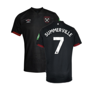 West Ham United Crysencio Summerville 7 Away Trikot 2024-2025