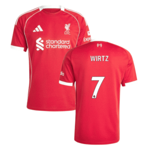 FC Liverpool Florian Wirtz 7 Home Trikot 2025-2026