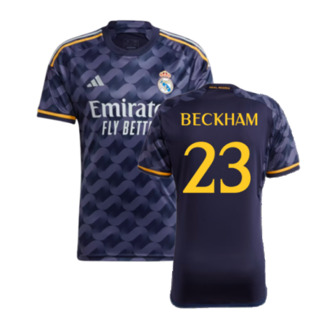 Real Madrid David Beckham 23 Away Trikot 2023-2024 Real Madrid David Beckham 23 Away Trikot 2023-2024