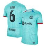 FC Barcelona Gavi 6 Third Trikot 2023-2024