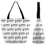 Juventus FC Frauen Tragetasche Oxford-Stoff Einkaufsbeutel Tote Bag
