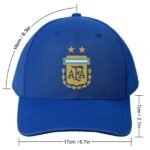 Argentinien Baseball Cap Verstellbar Reine Farbe Baseballkappe Mütze