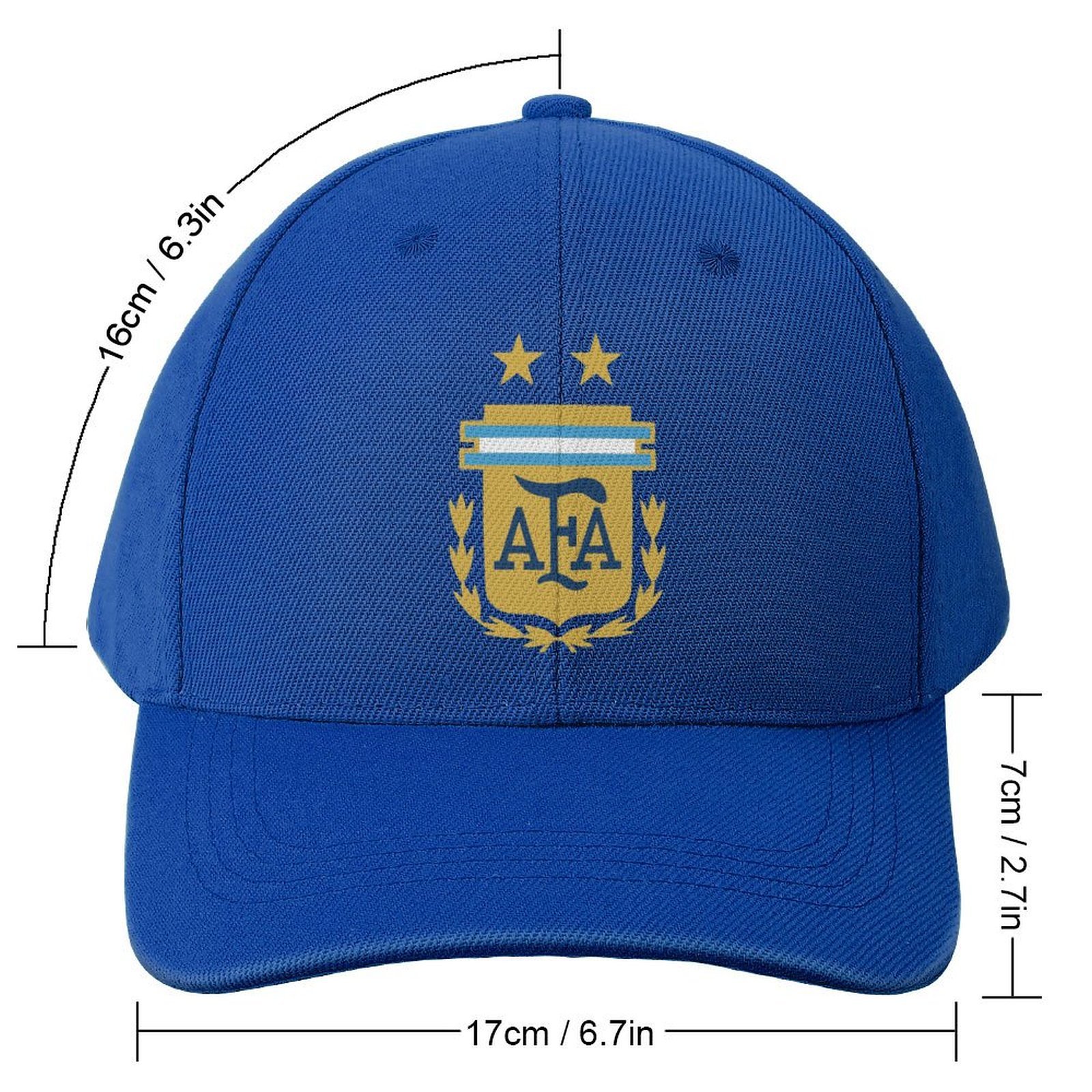 Argentinien Baseball Cap Verstellbar Reine Farbe Baseballkappe Mütze Argentinien Baseball Cap Verstellbar Reine Farbe Baseballkappe Mütze