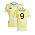 Juventus Dusan Vlahovic 9 Away Trikot 2024-2025