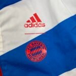FC Bayern München Beidseitig Verwendbar Anthem Jacke 2023-2024 - Blau