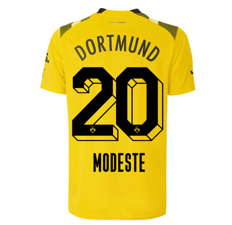 Borussia Dortmund Anthony Modeste 20 Home Trikot 2022-2023