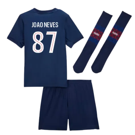 PSG João Neves 87 Heimtrikot Kinder 2025-2026