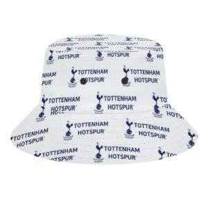 Tottenham Hotspur Karomuster Sommer Sonnenhut Reversible Bucket Hat