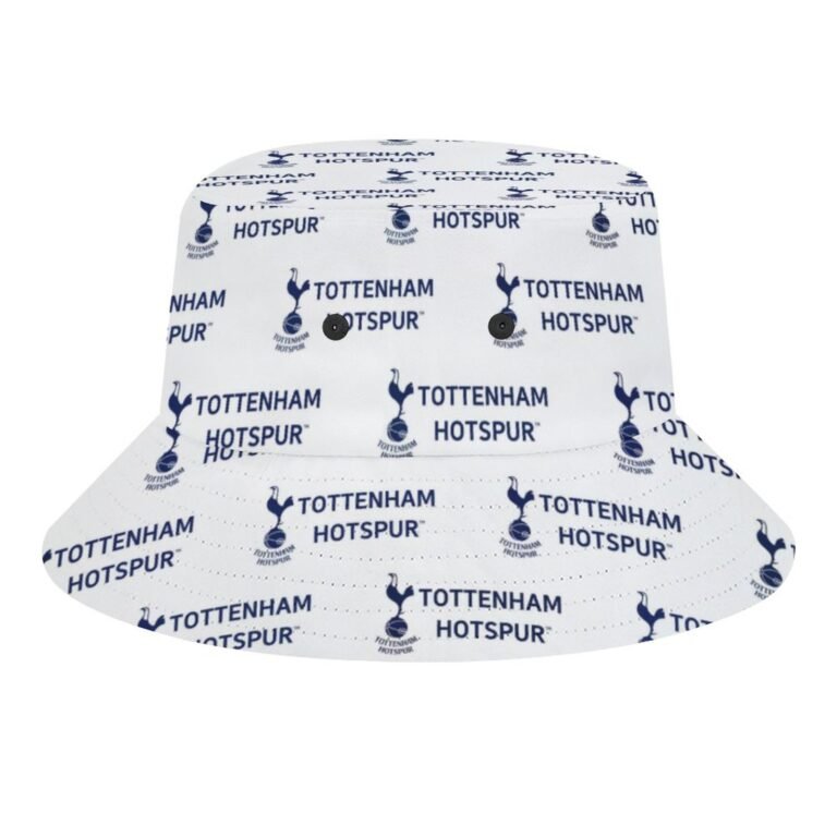 Tottenham Hotspur Karomuster Sommer Sonnenhut Reversible Bucket Hat