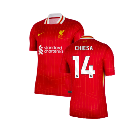 FC Liverpool Federico Chiesa 14 Home Trikot 2024-2025