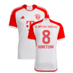 Bayern München Leon Goretzka 8 Home Trikot 2023-2024