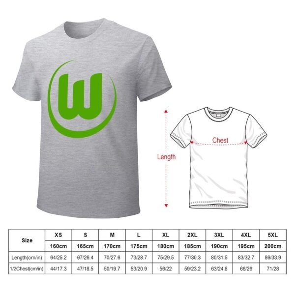 VfL Wolfsburg Core Stretch Slim Cneck Gildan Tee T-Shirt Herren