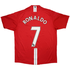 Manchester United Cristiano Ronaldo 7 Retro Home Trikot 2007-2008