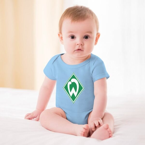 Werder Bremen Baby Bodysuit Strampler Schlafanzug Mit Kurzen Ärmeln