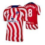 Atletico Madrid Antoine Griezmann 8 Home Trikot 2022-2023