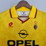 AC Mailand Third Retro Trikot UCL 1995-1996 - Gelb