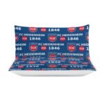 FC Heidenheim Bettwäscheset 3 Stück Kinder Erwachsene Steppdeckenbezug Steppdeckenbezug Multi Size Laken Set
