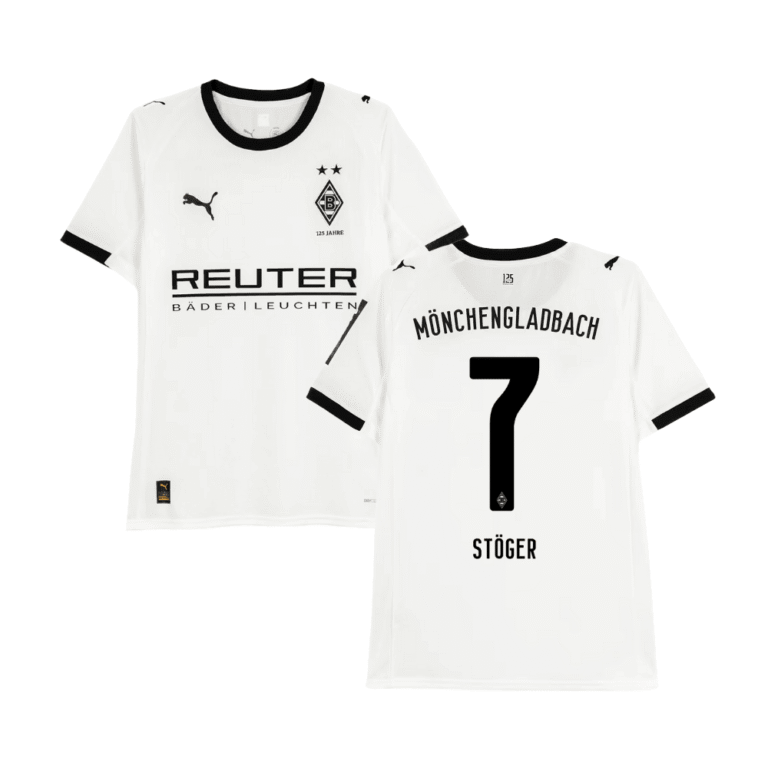 Borussia Monchengladbach Kevin Stöger 7 Home Trikot 2025-2026