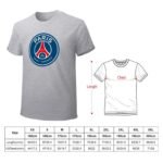 Paris Saint-Germain Core Stretch Slim Cneck Gildan Tee T-Shirt Herren