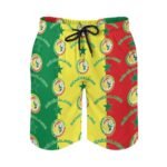 Senegal Herren Badehose Schnelltrocknende Strandshorts Mit Tasche Kordelzug Shorts