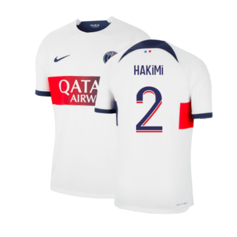 Paris Saint-Germain Achraf Hakimi 2 Away Trikot 2023-2024