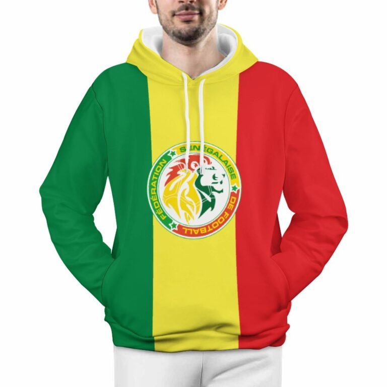 Senegal Kapuzenpulli Mit Fleece Für Männer Und Frauen