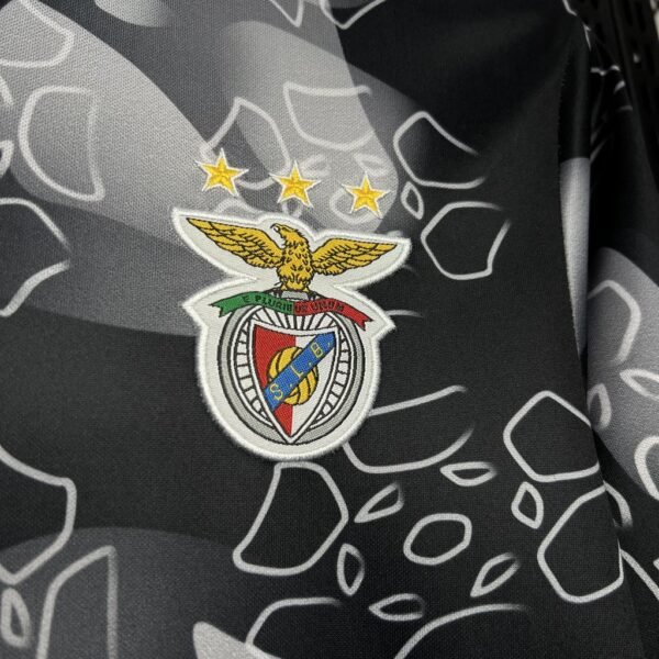 SL Benfica Pre-Match Trainingsshirts Trikot 2024-2025 - Schwarz