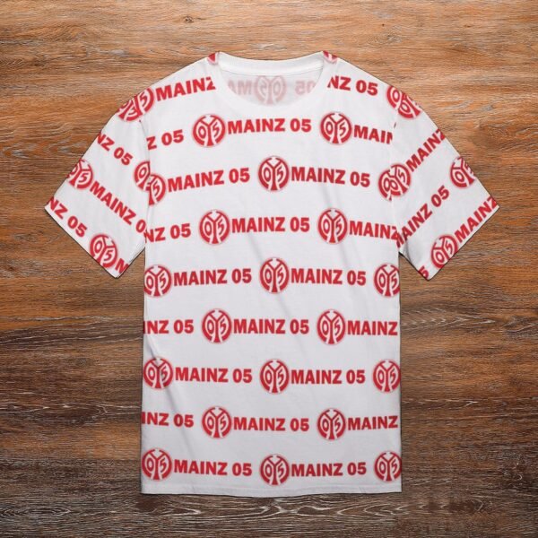 Mainz 05 Unisex 3D Vollständig Druck Kurzarm T-Shirts Beiläufige Tee Tops