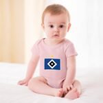 Hamburger SV Baby Bodysuit Strampler Schlafanzug Mit Kurzen Ärmeln